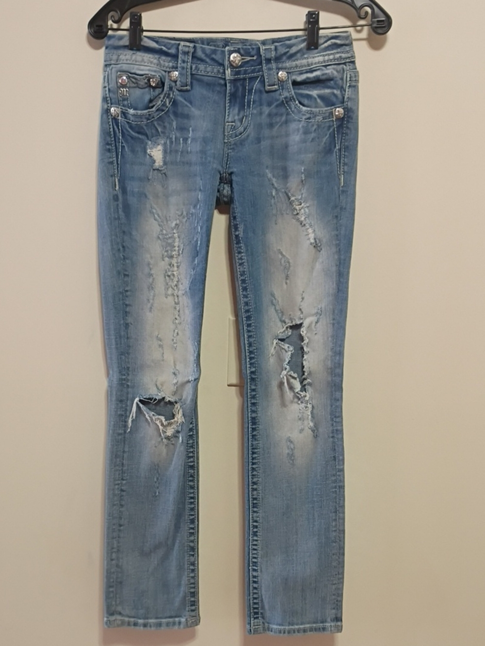 Miss Me Women's Signature Straight Jeans Size 25